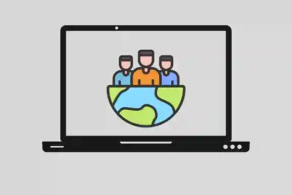 online community website type